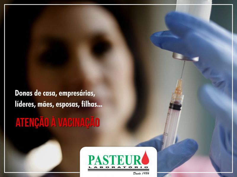 A vacinação da mulher é um assunto que merece atenção especial!