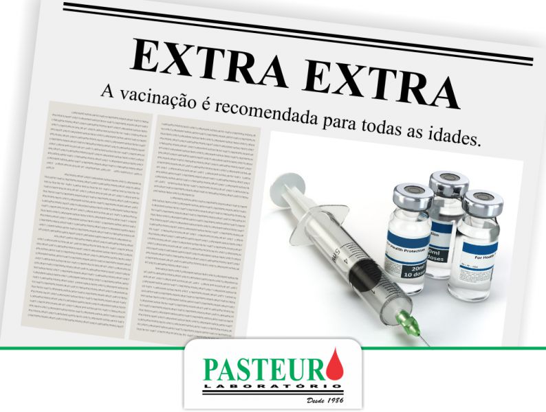 A vacina da gripe é recomendada para todas as idades