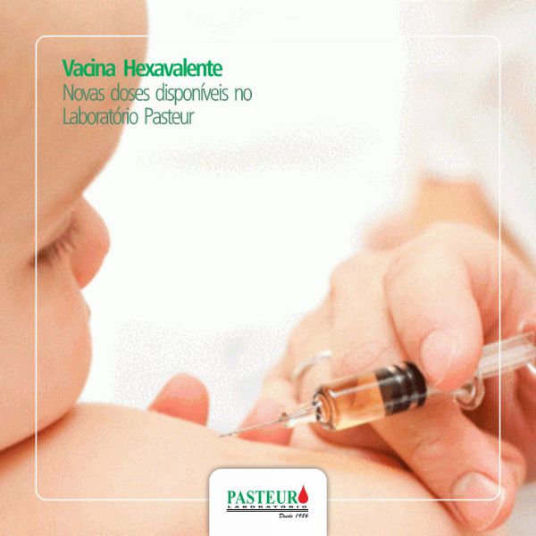 Vacina Hexavalente: novas doses disponíveis