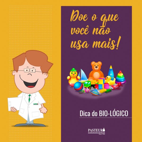 Doe o que você não usa mais!