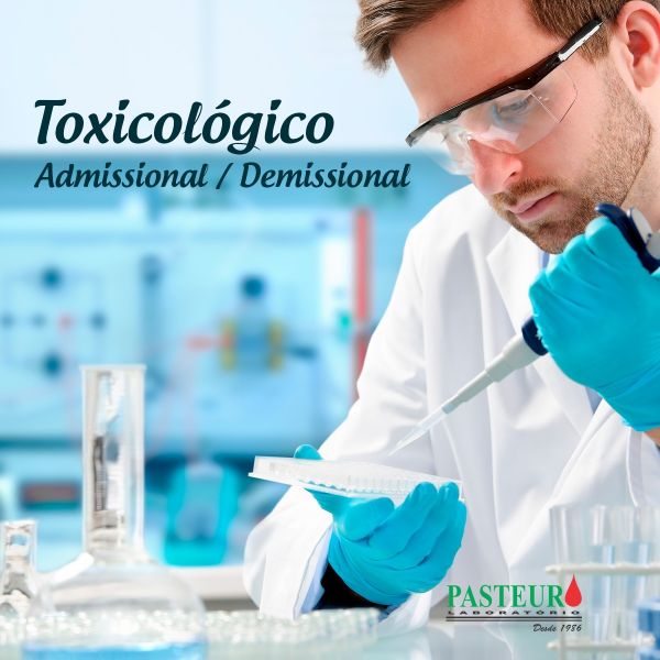  Exame toxicológico