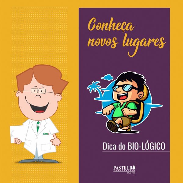  Conheça novos lugares!