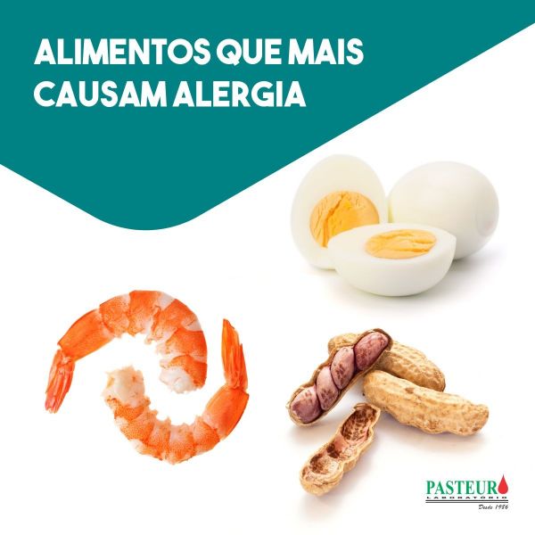 Alimentos que mais causam alergias