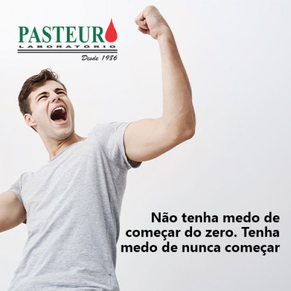 Não tenha medo de começar do zero. Tenha medo de nunca começar.